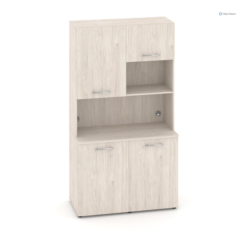 Комплект №5 Мини-кухня Fit 1200*600*2175 Мини-кухня Fit Денвер Светлый