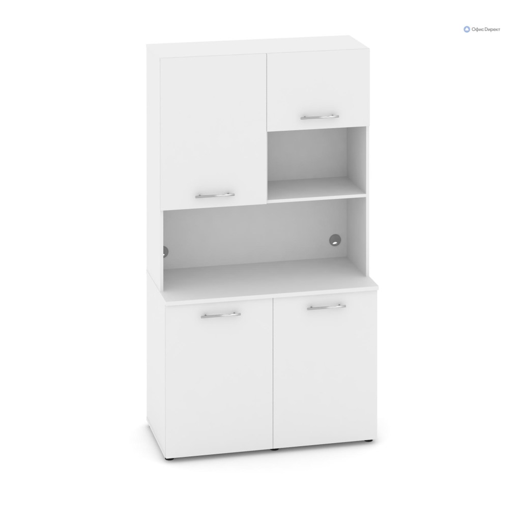 Комплект №5 Мини-кухня Fit 1200*600*2175 Мини-кухня Fit Белый Бриллиант