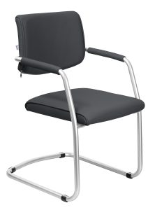 Стул Delta Silver (Дельта) Чёрный