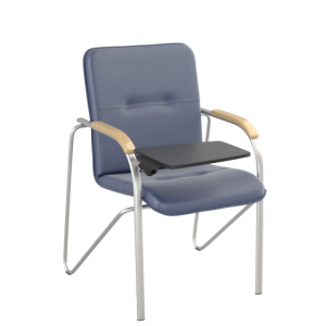 Стул со столиком Samba T Silver (Самба) V15.1.007