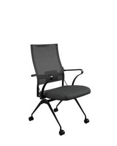 Стул на колесиках ErgoLife Sit Air 24 Черный